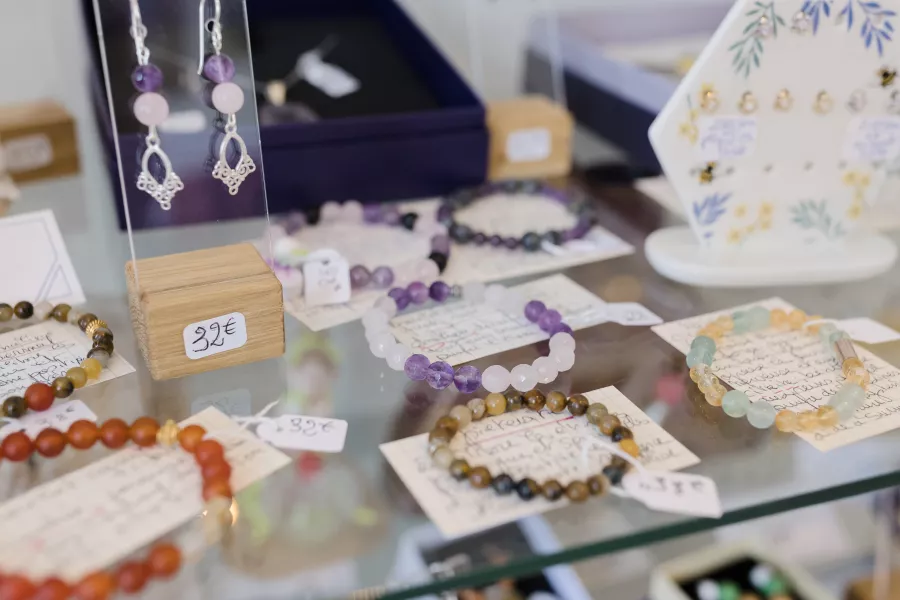 Boucles d'Oreilles en minéraux