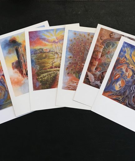 Lot de 6 cartes de voeux