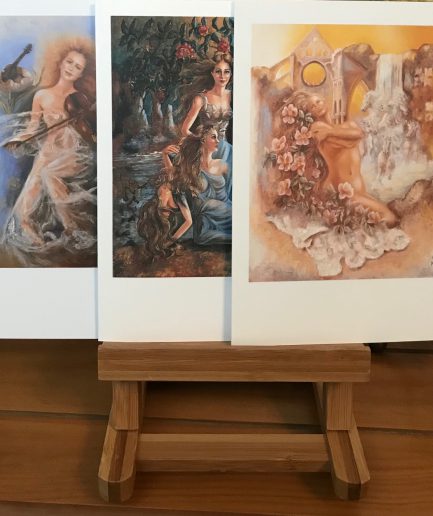 Lot de 3 cartes de voeux