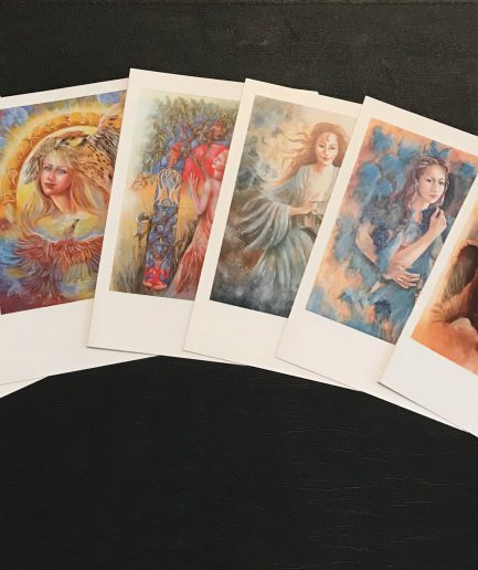 Lot de 6 cartes de voeux