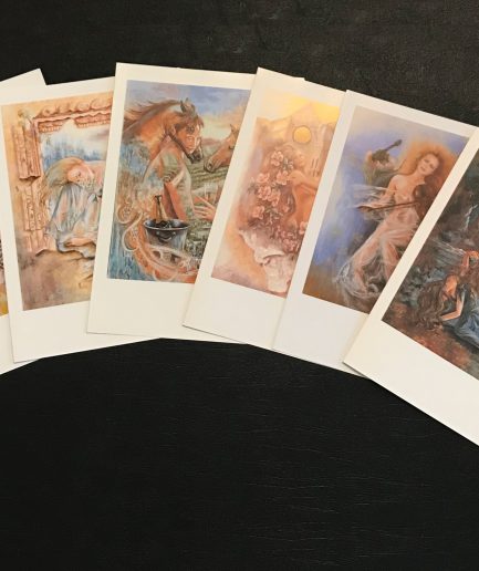 Lot de 6 cartes de voeux
