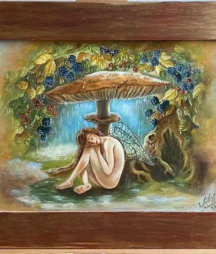 Sous les gouttes d’eau